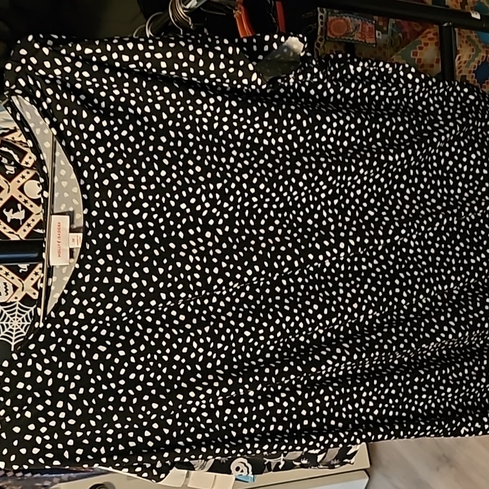 Blouse 1x Black/white